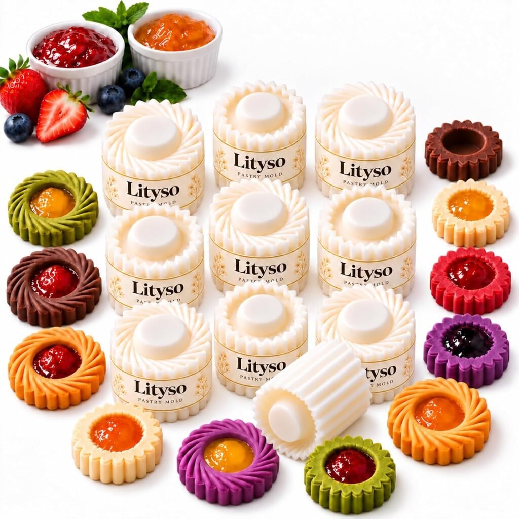 10 Pcs Creative Double-Ended Pastry Mold