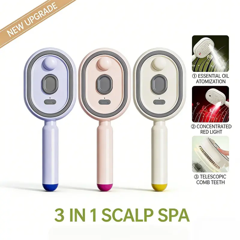 🔥Electric Spray Air Cushion Massage Comb - Image 8